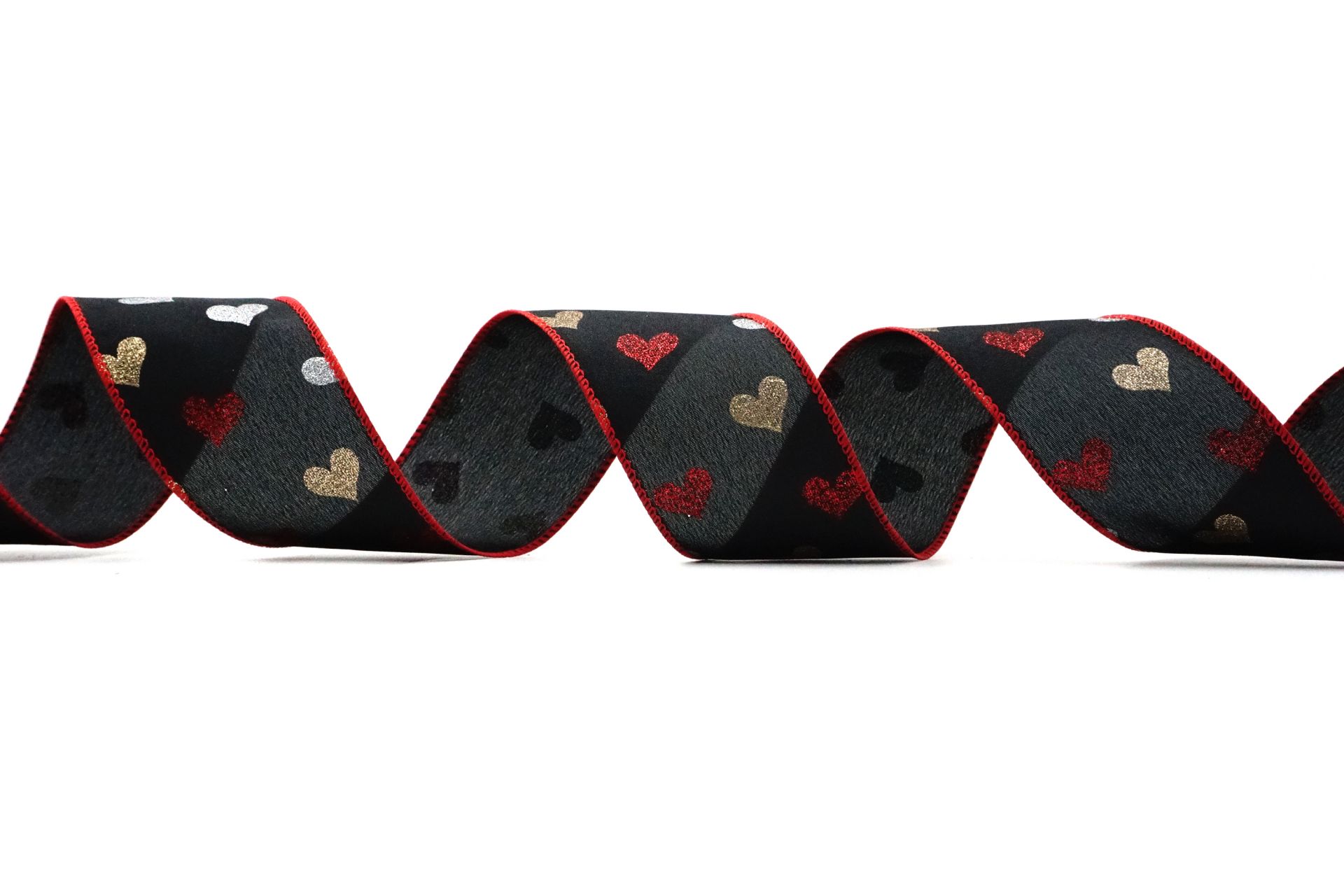 簡約愛心風格緞帶